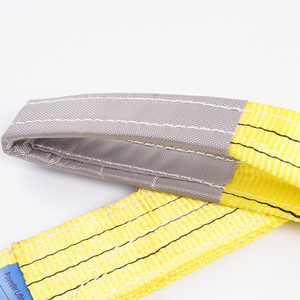 Pasokan pabrik Topsun 1-10 <span class=keywords><strong>Ton</strong></span> warna-pita tekstil kode pita angkat <span class=keywords><strong>Sling</strong></span> derek poliester datar anyaman dapat dipisah sabuk pengikat - Product Image 3