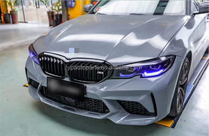 Paraurti Auto in stile M3C con griglia anteriore per <span class=keywords><strong>bmw</strong></span> <span class=keywords><strong>3</strong></span> <span class=keywords><strong>serie</strong></span> G20 G28 316 Auto 318 320 parti di ricambio Tuning - Product Image 4