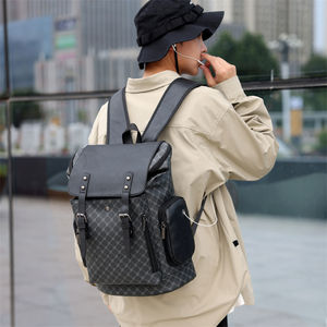 2025PU Custom Leather <b>Backpacks</b> Laptop Business Waterproof Travel <b>Backpack</b> <b>Large</b> Capacity Wholesale Best Sellers Bags for Unisex - Product Image 5