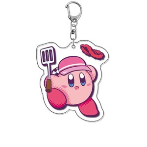พวงกุญแจอะคริลิคพิมพ์ลายการ์ตูนอนิเมะเกม Kirby <span class=keywords><strong>Waddle</strong></span> <span class=keywords><strong>Dee</strong></span> Meta Knight ของที่ระลึก - Product Image 3
