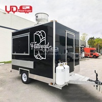 Chariot de crème glacée portable pour chien, camion Taco, Style moderne, pour nourriture chaude, barbecue Pizza, Fast Food, bon marché,