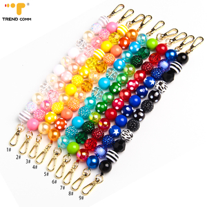 Catena per Telefono alla Moda 2026, 32cm, <span class=keywords><strong>Perline</strong></span> Acriliche Colorate per Custodia Telefono, Portachiavi, Cinturino per iPhone - Product Image 1