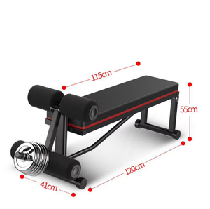 PINJIAN Home Fitness Equipment <span class=keywords><strong>Banc</strong></span> abdominal <span class=keywords><strong>de</strong></span> <span class=keywords><strong>musculation</strong></span> <span class=keywords><strong>Banc</strong></span> <span class=keywords><strong>de</strong></span> presse pliable multifonctionnel - Product Image 3