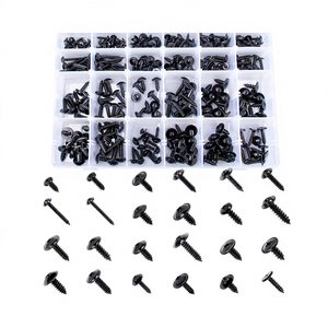 Kit surtido de arandelas de tornillo autorroscantes de cabeza de tornillo de carrocería automotriz de 270 piezas - Product Image 1