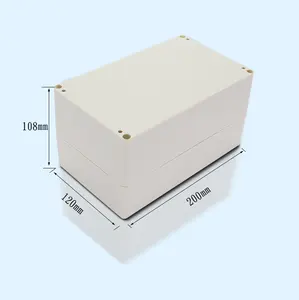 OEM-Fabrik DIY Individuelles Design für Außenbereich IP 65 wasserdichte Kunststoffgehäuse Stromversorgungsbox Gehäuse für Elektronik