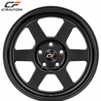 Velg Mobil Penumpang Forged Alloy Five Spoke Gloss Black Deep Concave CF 5x112 5x114.3 5x120