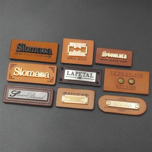 Etichette in PU di Alta Qualità per Giacche in Denim con Stampa in Rilievo, Patch Personalizzate in Metallo e Pelle per Abbigliamento - Product Image 3