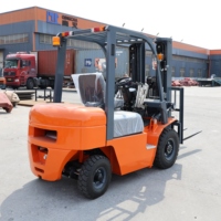 Pengiriman Gratis Sertifikasi CE Mendukung OEM Forklift 3 Ton 1t 2t 3t Ketinggian: 6m Forklift Diesel Jangkauan Tinggi