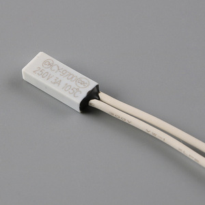 Chaoying สวิตช์ควบคุมอุณหภูมิเปลือกพลาสติก105C 3A 250V สำหรับเครื่องใช้ไฟฟ้าอุปกรณ์ป้องกันความร้อนจาก Ksd9700 - Product Image 2