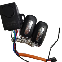 Système d'alarme antivol pour vélo électrique 36-72V, télécommande pour scooter électrique