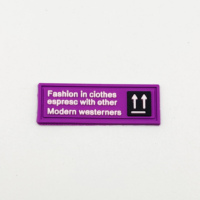 Conception personnalisée de haute qualité en relief 3D Logo Silicone PVC souple en caoutchouc Patch nouvelle technologie imprimé vêtements étiquette format rouleau
