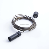 Support de suspension en fil métallique pour bouteilles et tableaux suspendus, installation facile, kit de suspension en corde métallique