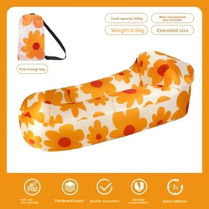 Canapé-lit gonflable moderne et minimaliste en tissu Oxford de qualité supérieure, imperméable et pliable, idéal pour la <span class=keywords><strong>plage</strong></span> et la randonnée - Product Image 3