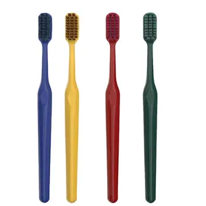 OralGos 0.01mm manual toothbrush factory luxury adult toothbrush wholesale custom soft toothbrush