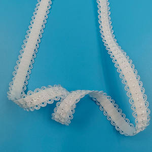 Spandex morbido elastico Jacquard biancheria intima <span class=keywords><strong>reggiseno</strong></span> tracolla fettuccia da cucire con <span class=keywords><strong>nastro</strong></span> a spalla per <span class=keywords><strong>reggiseno</strong></span> indumento - Product Image 2