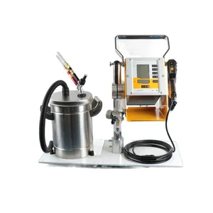 Machine de revêtement électrostatique de poudre <span class=keywords><strong>d</strong></span>'essai de laboratoire de petite PK-02 de vente chaude avec la poudre en métal de trémie 5L enduisant la nouvelle machine de jet - Product Image 1