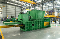Vente directe usine – Presse à balles horizontale hydraulique entièrement automatique de 100 à 120 tonnes pour papier, carton, textiles et chiffons usagés