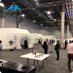 Carpa Domo Inflable para Jardín con Techo Abierto / Carpas Iglú Inflables con Luz LED para Eventos - Product Image 4