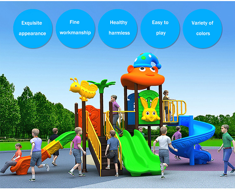Customized High quality children school commercial outdoor games playground equipment