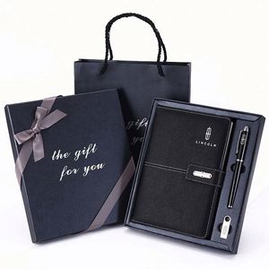 Wholesale Luxury Corporate <b>Gift</b> Notebook Set with Silk Screen Printed Personalized Business Office <b>Gift</b> <b>Box</b> - Product Image 2