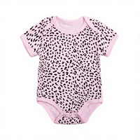 Baby Neugeborenen Niedlicher Strampler Säuglings-Bodysuit Reine Baumwolle Knopfverschluss Schmetterling/Blumen/Kariert Muster