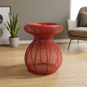 Tabouret en fer avec revêtement en poudre - Product Image 1