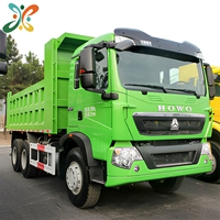 Camion benne Sinotruk HOWO 6x4 d'occasion, capacité 30-40 m³, 12/10 roues, prix compétitif