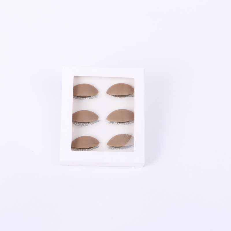 Realistic Removable Replacement Eyelids for Eyelash Training Mannequin Head