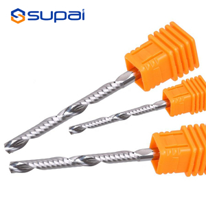 Supal giá thấp Carbide <span class=keywords><strong>CNC</strong></span> <span class=keywords><strong>Router</strong></span> bits một đơn sáo End Mill công cụ phay Cutter <span class=keywords><strong>CNC</strong></span> công cụ - Product Image 2