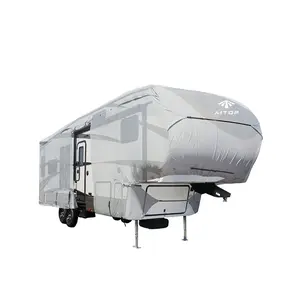 Travel Caravan Trailer 5th Wheel RV Cover High Quality Windproof UV Resistant Protection Rain Non-woven RV Storage Covers