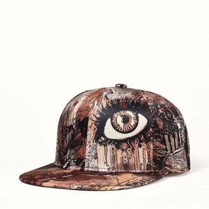 Gorra Snapback con Estampado Digital Completo del Fabricante OEM, Gorra de Béisbol con Graffiti Hawaiano para Hombre - Product Image 2