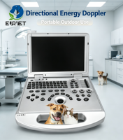 Appareil d'échographie vétérinaire portable EUR VET, imagerie numérique complète, scanner d'échographie pour animaux
