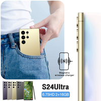 Teléfono Celular S24Ultra HD con Lápiz Óptico, Doble SIM 3G, Sistema Inteligente Android 8.1, Carga Rápida, a Bajo Precio y de Moda