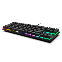 Clavier de jeu filaire AIKUN GX9710 avec rétroéclairage RVB, interrupteurs mécaniques, multimédia, 71 touches, mini claviers portables