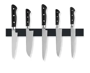 Magnetic Knife Holder Knife Bar Holder With Magnetic Metal Strip Magnet Wall Magnetic Knife Holder 8''-24 Inch