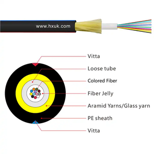 Hot-sales 1 2 4 6 8 12 24 hebras estructura no metálica JET interior/exterior <span class=keywords><strong>cable</strong></span> de <span class=keywords><strong>fibra</strong></span> óptica - Product Image 2