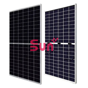 Panel Solar Bifacial Sunplus de 600W 625W, Totalmente Negro, Doble Vidrio, Stock Local en la UE, para Techos y Sistemas Solares Comerciales - Product Image 2