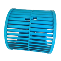 Berbagai ukuran plastik keras sentrifugal kipas impeler Dual Inlet Blower roda untuk prosesor udara AC unit