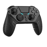 Manette de jeu sans fil Q300 pour PC/Android, moteur de vibration, bouton Turbo, gyroscope six axes, conception ergonomique, prise casque, ABS
