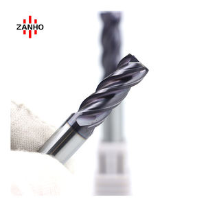 ZANHO High Performance S400 Hardmetaalfrees 4-snijders/2-snijders bolkop voor hogesnelheidsfreesbewerking Volhardmetaalfrees - Product Image 3