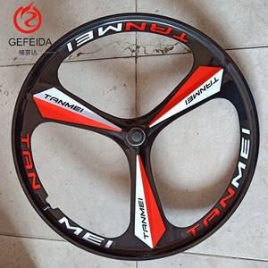 Nouveau jeu de roues fendues 700C de haute qualité à cinq engrenages fixes 24 "26 / 27.5in alliage de magnésium 10 <span class=keywords><strong>roue</strong></span> de vélo à <span class=keywords><strong>3</strong></span> rayons intégrée - Product Image 2