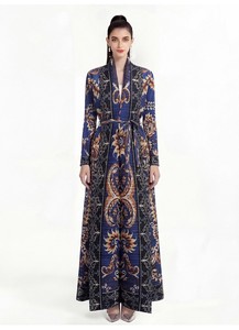 Abaya di Lusso Plissettata in 20 Colori, Stile Dubai Ramadan <span class=keywords><strong>Turchia</strong></span>, Caftano Islamico, Cardigan Ampio per Musulmane, Vestito Floreale Kimono - Product Image 2