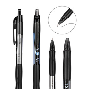 Deli V1 Gel Pen 0.5mm Black Ink Exam Pen Office Use - Product Image 3