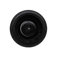 Ventilateur centrifuge à pales courbées en arrière EC-DC sans balais 220x71mm, pales en plastique, contrôle de vitesse PWM, protection IP44, roulement à billes pour montage mural