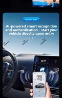 Kit de clé de voiture numérique pour smartphone NFC 4G, télécommande d'entrée sans clé contrôlée par téléphone, sans câblage complexe, accessoire de mise à niveau automobile pour Changan