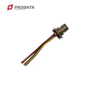 Code Connecteur M12 à montage arrière à 8 broches avec fils pour utilisation automobile - Product Image 3