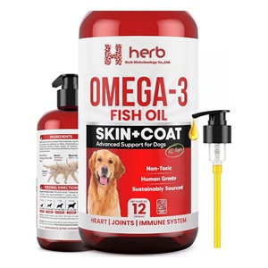Compléments alimentaires pour chiens à l'huile de poisson Omega OEM, riches en EPA et DHA pour la peau et le soutien immunitaire, sans produits laitiers - Omega-3 - Product Image 5