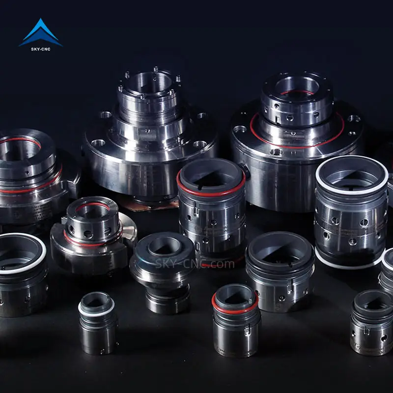 China OEM Factory Custom Steel Pump Mechanical Seal Production Water Seal Parts High Precision CNC Turning Milling Service