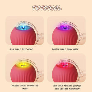 Yürüyüş köpek oyuncak elektrikli köpek akıllı zıplayan top Pet eğitim Pet interaktif kendinden hareketli oyuncak otomatik haddeleme köpek topu - Product Image 6