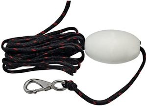 Nouveau kit d'ancre de bateau en acier marin de 5lb/8lb/10lb avec ancre marine de conception de champignon de vinyle noir de flotteur blanc - Product Image 3